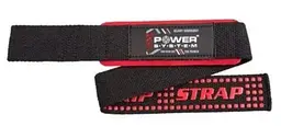 Лямки для тяги Power System PS-3430 XTR-Grip Straps Black/Red (PS-3430_Black-Red) - мініатюра 2