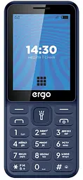 Телефон Ergo E284 DS Blue UA UCRF