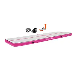 Мат гімнастичний надувний 4FIZJO Air Track Mat 400 x 100 x 15 см 4FJ0367 (P-5907739311788) - мініатюра 1