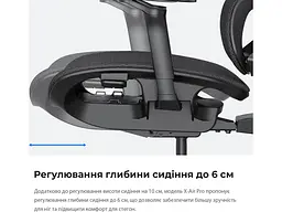 Крісло для геймерів Anda Seat X-Air Pro XL Mesh Black (AD-WY-01-BBB-B01) - мініатюра 12