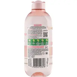 Міцелярна вода Garnier Skin Naturals, з екстрактом трояндової води, 400 мл - мініатюра 2
