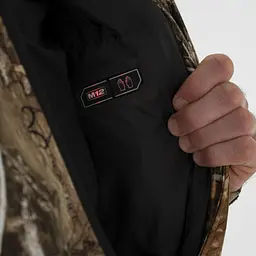 Куртка з підігрівом MILWAUKEE, M12 HJCAMO6-201 (M), камуфляжна (розмір M) (+зар.пр., 1 акум.Х 2А·год) - мініатюра 9