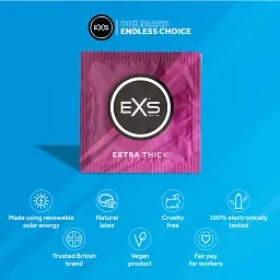 Презервативи EXS Extra Thick, 12 шт. - мініатюра 2