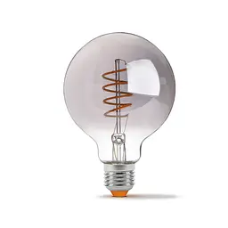 LED-лампа Videx Filament G95FGD 4W E27 2100K димована графітова (25174-000) - мініатюра 2