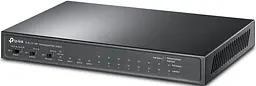 Комутатор TL-SL1311MP 8x1FE (8xPoE), 2xGE, 1xSFP, 124Вт, Некерований TP-Link teh0018264 - мініатюра 3
