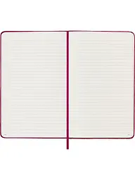 Записник Moleskine Velvet середній, Лінійка Червоний + бокс (LCNBVELVQP060C) - мініатюра 4