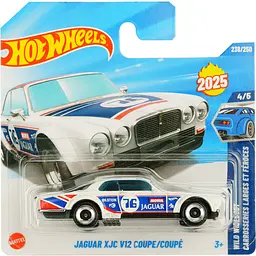 Базова машинка Hot Wheels Wild Widebody Jaguar XJC V12 Coupe біла (5785) HYW54-N521
