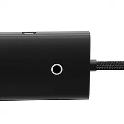 USB-Хаб Baseus USB-Hub Lite Series 4-Port USB-A HUB Adapter (USB-A to USB 3.0*4) 25cm Black (WKQX030001) - мініатюра 6
