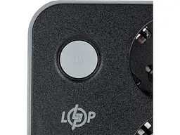 Мережевий фільтр-подовжувач Logicpower Black 2 м (F24U6) - мініатюра 4