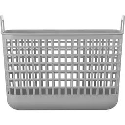 Кошик для зберігання Ardesto пластик PP 33x22.5x25.2 см 12.5 л cірий (ARHC2512GG) - мініатюра 3
