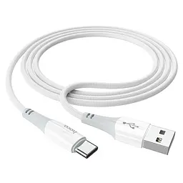 Кабель Hoco X70 Ferry - USB - Type-C 3 A 1 метр білий (6931474760487)