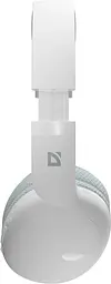 Навушники бездротові Defender FreeMotion B480 bluetooth білий (63480) (7202783) - мініатюра 6
