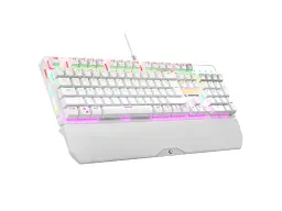 Клавіатура Rampage UMBRA KB-R86 Blue Switch White (KB-R86WHITEBS) - мініатюра 2