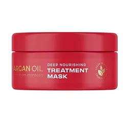 Живильна маска з аргановою олією Argan Oil from Morocco Deep Nourishing Treatment Mask Lee Stafford 200 мл - мініатюра 2