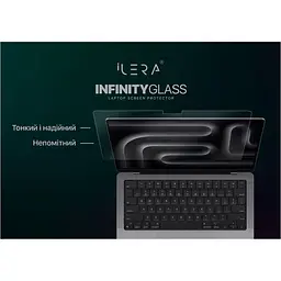 Захисне скло iLera Glass Screen Protector для MacBook Air 13 2022-2025 [iLMCGL01] [137324] - мініатюра 2