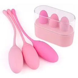 Набір вагінальних кульок Toyz4lovers Palline Vaginali, 3 шт (рожевий)