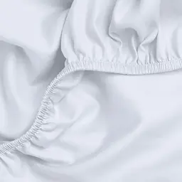 Простирадло на резинці Cosas сатин SNOW 80х190х25 см (01Satin_PureWhite_80x190x25) - мініатюра 2