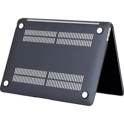 Пластикова накладка (верх та низ) HardShell Matte Case для Apple MacBook Neo 13'' A3404 2026 Black [169335] - мініатюра 3