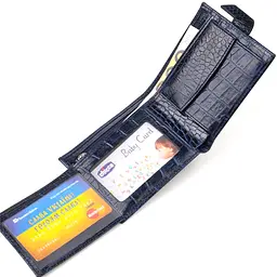 Чоловічий шкіряний гаманець Canpellini 11,5х9,7х2 см acs0025698 - мініатюра 5