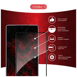 Скло захисне Intaleo Full Glue Infinix Note 40 4G Black (1283126594915) - мініатюра 3