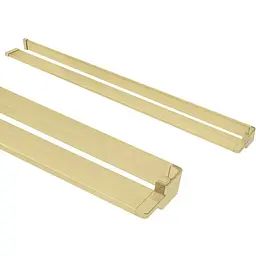 Полиця Rea Evo на душову стінку brushed gold REA-46000, Золотий