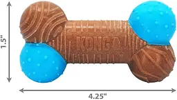 Іграшка-кістка для собак KONG CoreStrength Bamboo Bone - мініатюра 3