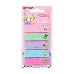 Стікер-закладка Kite паперова з малюнком Aggretsuko , 100 шт, 5х15х50 мм, прямокутна (AR25-480) - мініатюра 2