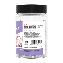 Магній Stark Pharm (L-Threonate) - 120 капсул, для м’язів і нервової системи - мініатюра 2
