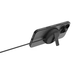 Зарядний бездротовий пристрій Belkin UltraCharge Magnetic Kickstand 15Вт, чорний - мініатюра 3