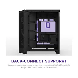 Корпус для ПК NZXT H9 Flow RGB Dual-Chamber All Black (CM-H92FB-R1) - мініатюра 8