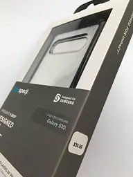 Чохол протиударний прозорий Speck Presidio V-Grip 125829-5905 Samsung Galaxy S10 (6.1) Black - мініатюра 2