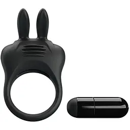 Ерекційне кільце Pretty Love Davion Penis Ring 7.4 см чорний