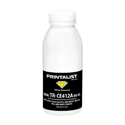 Тонер HP CLJ Pro 300 M351/M375, Pro 400 M451/M475, 80г Yellow Printalist (TR-CE412A-80-PL)