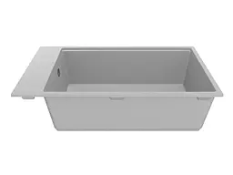 Кухонна мийка Miraggio LAGOON 760 white (0002090) Граніт, Під стільницю/Врізна, Білий - мініатюра 3
