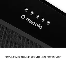 Витяжка повновбудована Minola HBI 5722 BLF 1200 LED - мініатюра 7