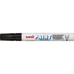 Маркер Uni Paint чорний 2.2-2.8 мм (PX-20(L) BLACK) - мініатюра 2