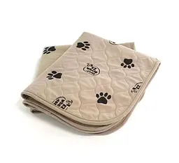 Тришарова пелюшка EZwhelp light brown paw 69х73 см