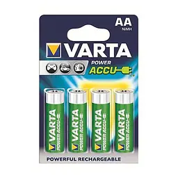 Акумулятори Varta Ni-Mh AA 2600 mAh PROF 4 шт. Перезаряджувані
