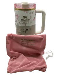 Термос термочашка Stanley Quencher H2.0 Tumbler з нержавіючої сталі 1,18 л Vintage Rose KT6007856 - мініатюра 3