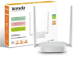Маршрутизатор (роутер) Tenda N301 - мініатюра 5
