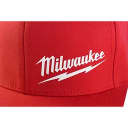 Бейсболка MILWAUKEE, BCS RD SM, червона, розмір S/M - мініатюра 4