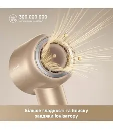 Фен Dreame Hair Glory Xiaomix High-Speed ​​Hair Dryer AHD18 Gold - мініатюра 10