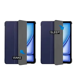 Чохол-книжка BeCover Smart Case для Apple iPad Air 13" M2/M3 (2024/2025) Deep Blue (711612) - мініатюра 6