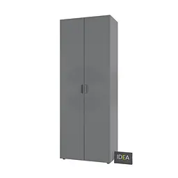 Шафа для одягу з двома штангами С-7.3 Антрацит/Асфальт Idea - мініатюра 3