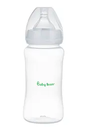 Пляшечка для годування Baby Team Вільні руки з широким горлом 300 мл (1030) - мініатюра 3