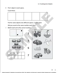Cambridge Primary Mathematics 1. Workbook with Digital Access (1 Year) - Черрі Мозлі - мініатюра 6