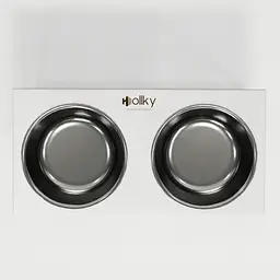Hollky Base XXL40 — миски на підставці для дуже великих собак (2 × 2,8 л) - мініатюра 4