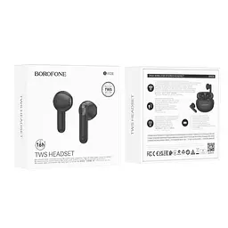 Bluetooth Стерео Гарнітура Borofone BW28 Чорний - мініатюра 5