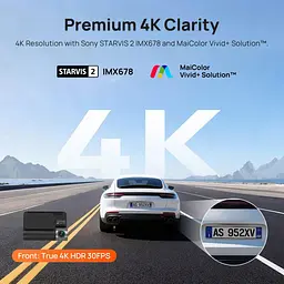Автомобільний відеореєстратор 70mai Dash Cam 4K A810S [168012] - мініатюра 10