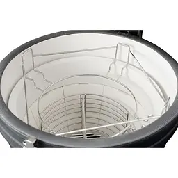 Керамічний вугільний гриль Grilli Kamado XL 5 в 1 із системою BBQ Block Fire (759777) - мініатюра 16